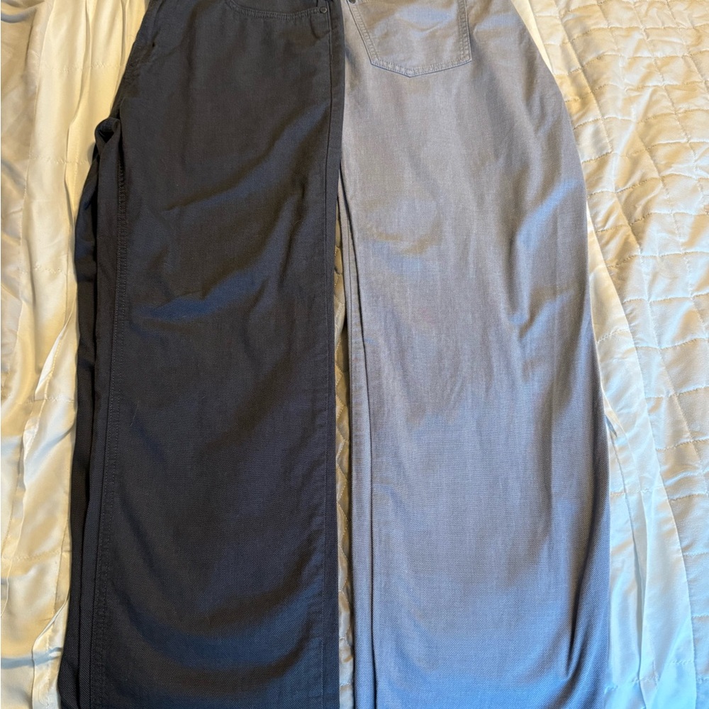 New Men’s Reaction Kenneth Cole Black and grey dress pants. (2 pairs together).